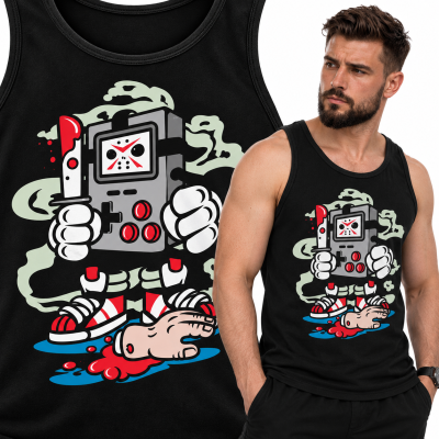 TANK TOP ANIMOWANY GAMERS KILLER